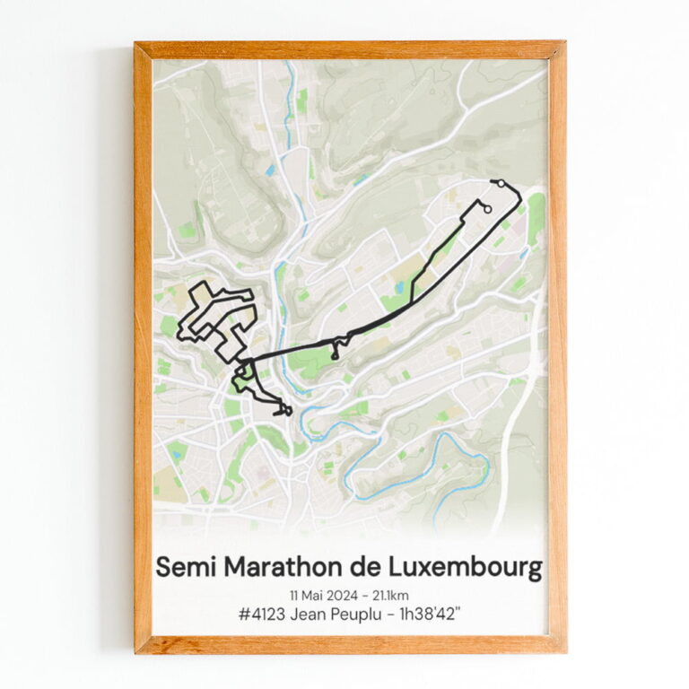 The Post Trace - Semi Marathon de Luxembourg
