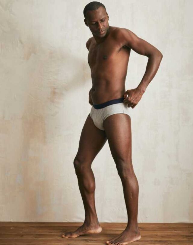 Lemahieu - Slip En Coton Bio - Gris  | Made In France | Lemahieu