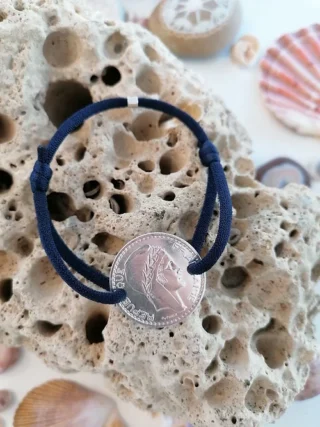 Bracelet 10 francs “Turin” par la marque Le P’tit Franc Le P’tit Franc - Bracelet 10 francs “Turin”