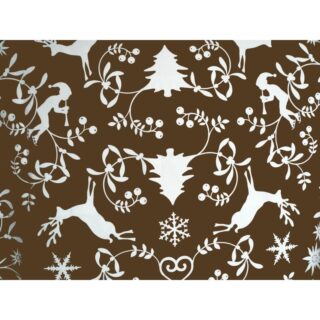 Serviettes Montagne chocolat – Lot de 2 par la marque Fleur de Soleil Fleur de Soleil - Serviettes Montagne chocolat – Lot de 2