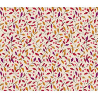 Fleur de Soleil - Serviettes Tilleul prune – Lot de 2