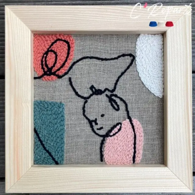 C’Reparti - Kit Punch Needle Tableau Réconfort