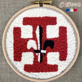 C’Reparti - Kit Punch Needle 1 Motif Croix SUF