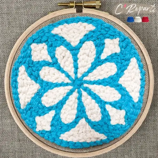 C’Reparti - Kit Punch Needle 1 Motif Dharma le Mandala