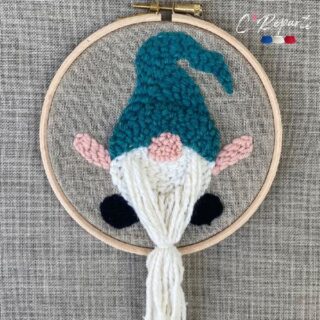 C’Reparti - Kit Punch Needle Gnome Vert