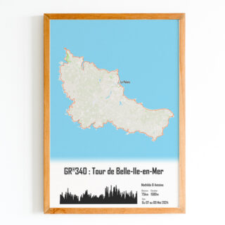 The Post Trace - GR®340 : Tour de Belle-Ile-en-Mer