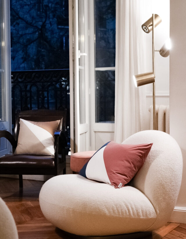 Dejorine - Housse de coussin Tripta Terra