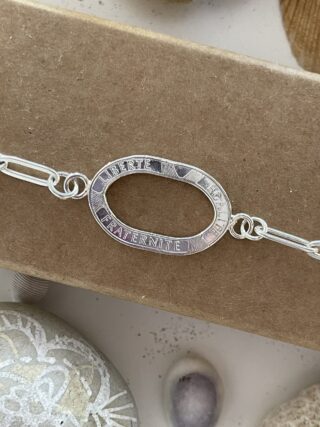 Bracelet Egalité Trombone par la marque Le P’tit Franc Le P’tit Franc - Bracelet Egalité Trombone