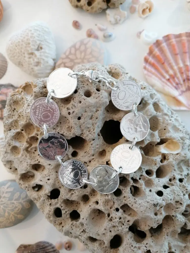 Le P'tit Franc - Bracelet Révolution 10 centimes