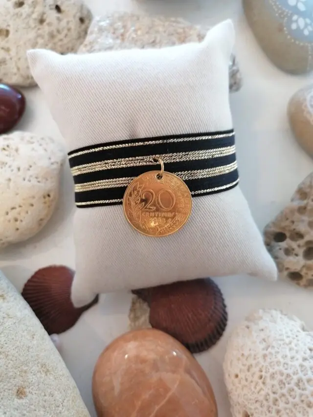 Le P’tit Franc - Bracelet Manchette Elastique