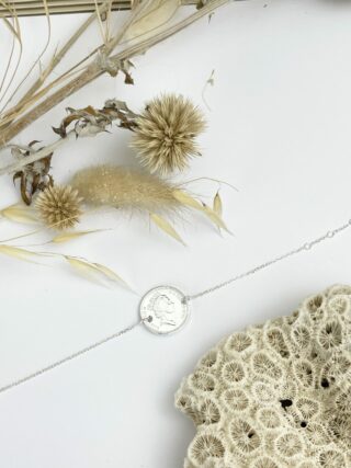 Le P’tit Franc - Bracelet Chaînette One penny