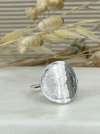 Bague 1/2 Penny par la marque Le P’tit Franc Le P’tit Franc - Bague 1/2 Penny