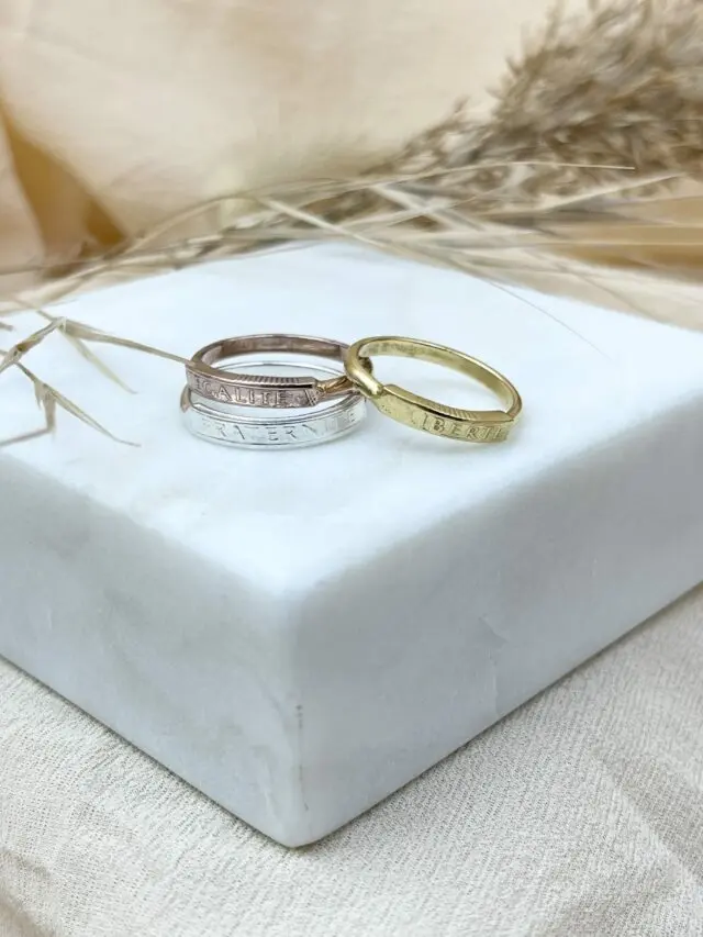 Le P’tit Franc - Bague”La Précieuse”