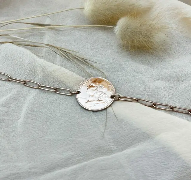 Le P’tit Franc - Bracelet Trombone 20 cts