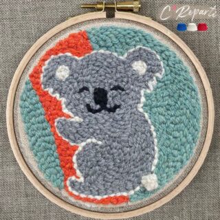 C’Reparti - Kit Punch Needle 1 Motif Kalinoa le Koala