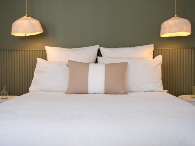 Dejorine - Housse de couette en Percale de coton - Blanc