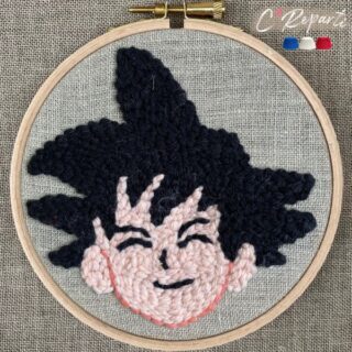C’Reparti - Kit Punch Needle 1 Motif Manga
