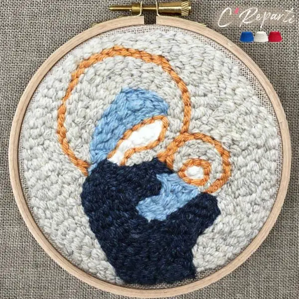 C’Reparti - Kit Punch Needle 1 Motif Marie