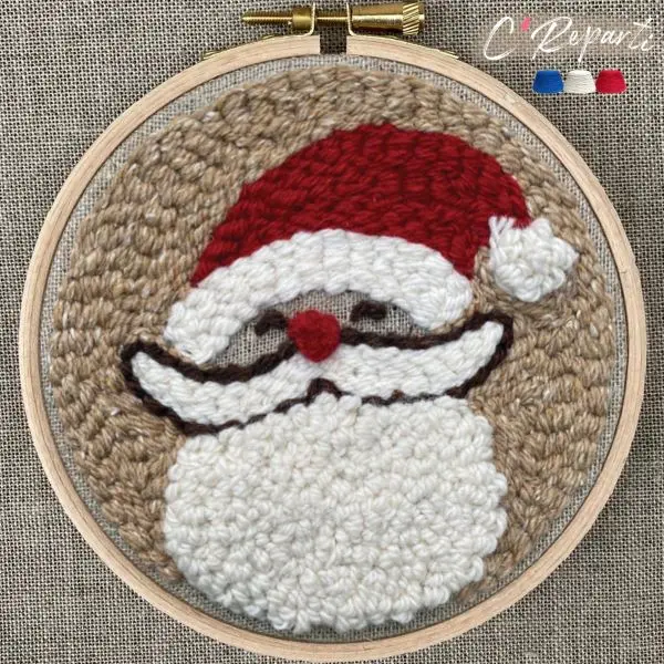 C’Reparti - Kit Punch Needle Père Noël