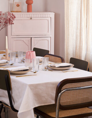 DEJORINE - Nappe de table Mensa Blanc