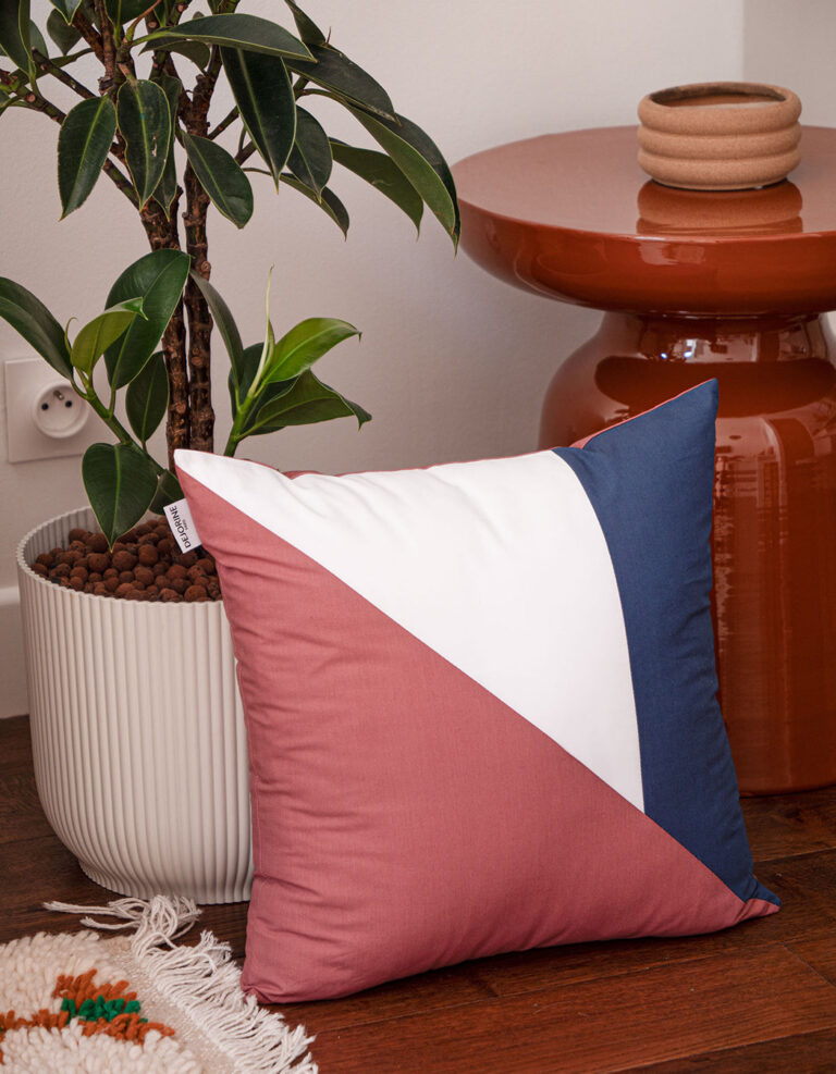 Dejorine - Housse de coussin Tripta Terra – 60x60cm