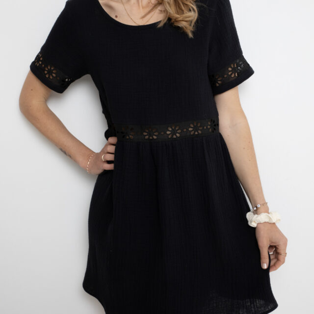 April et C - Robe Robine - Noire