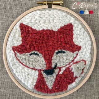 C’Reparti - Kit Punch Needle 1 Motif  Lascar le Renard