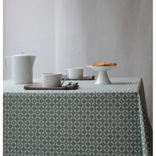 Chemin de table Mosaïque verte par la marque Fleur de Soleil Fleur de Soleil - Chemin de table Mosaïque verte