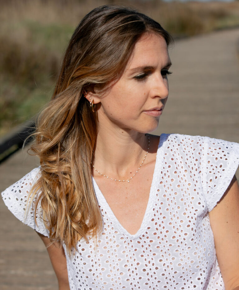 April et C - Top Alma - broderie anglaise
