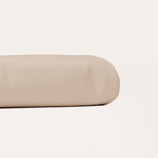 DEJORINE - Drap plat en Percale de coton  Beige