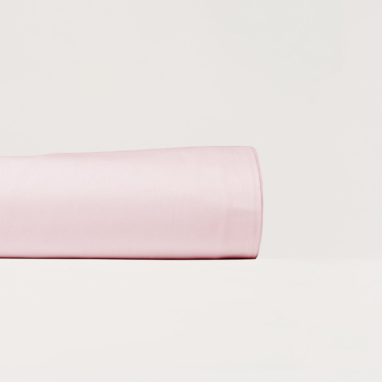 dejorine drap plat percale vologne poudre dorchidee packshot 2 Dejorine - Drap plat en Percale de coton - Rose poudré – 270x300cm