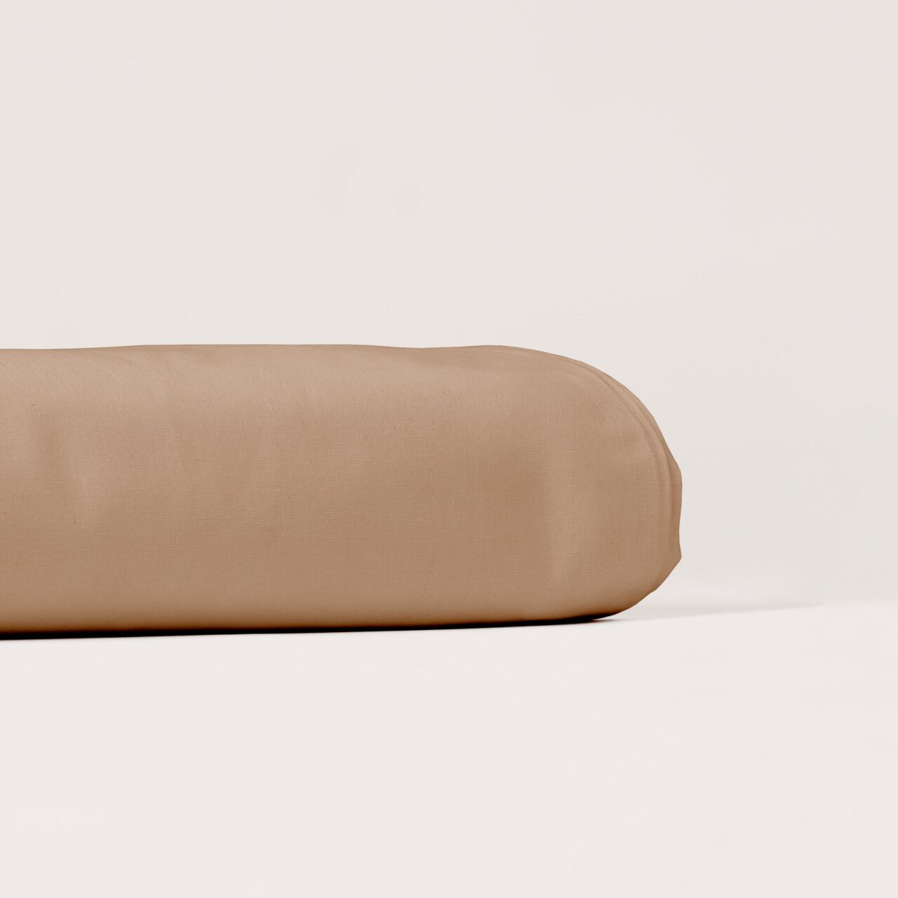 dejorine drap plat percale vologne terre dorient packshot 3 Dejorine - Drap plat en Percale de coton - Marron – 270x300cm