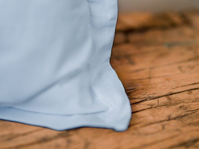 Dejorine - Housse de coussin Jamagne en Coton - Ciel d'opale