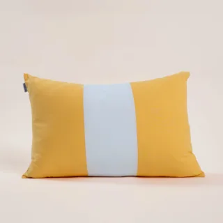DEJORINE - Housse de coussin Clava Perle d’ambre