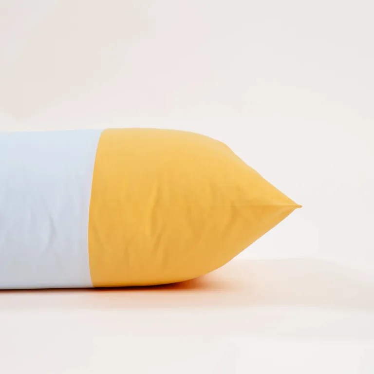 Dejorine - Housse de coussin Clava Perle d'ambre – 50x70cm