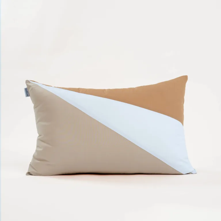 Dejorine - Housse de coussin Dagona Beige et Marron