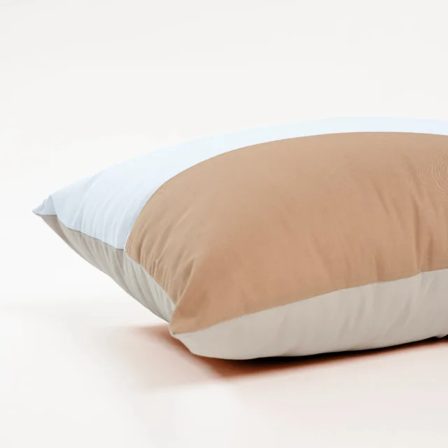 Dejorine - Housse de coussin Dagona Beige et Marron