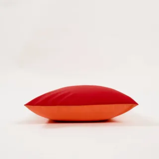 DEJORINE - Housse de coussin Duo Rouge et Orange