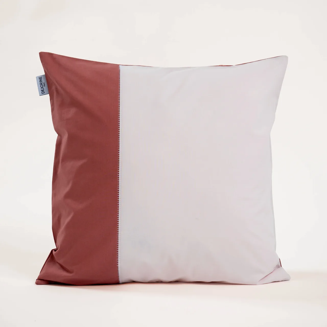 dejorine housse de coussin scala rose rouge carree packshot 1 Dejorine - Housse de coussin Scala Rose