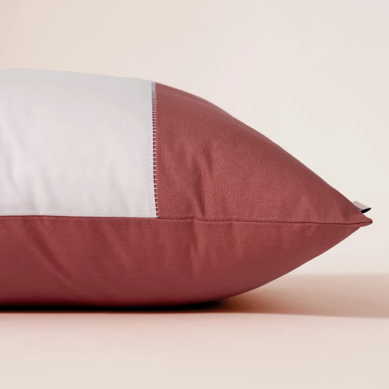 Dejorine - Housse de coussin Scala Rose – 50x70cm