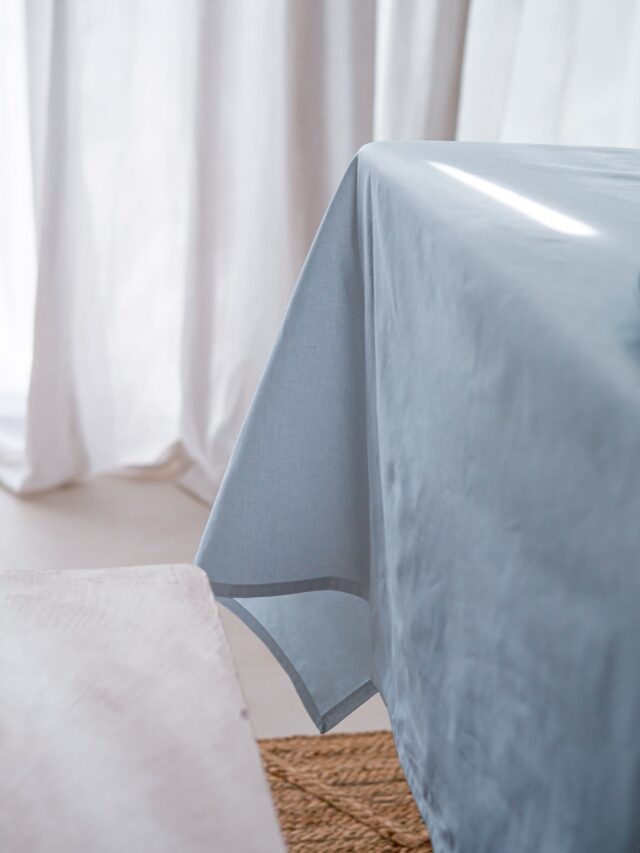 Dejorine - Nappe de table Mensa Ciel d'opale