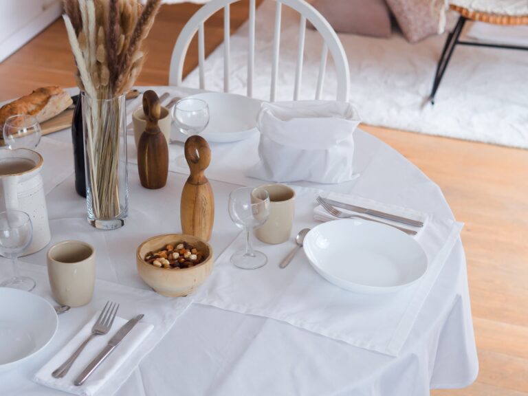 Dejorine - Nappe de table Mensa Blanc – 170x300cm