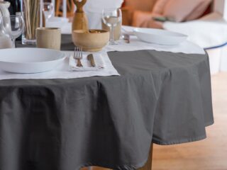 DEJORINE - Nappe de table Mensa Reflet dardoise