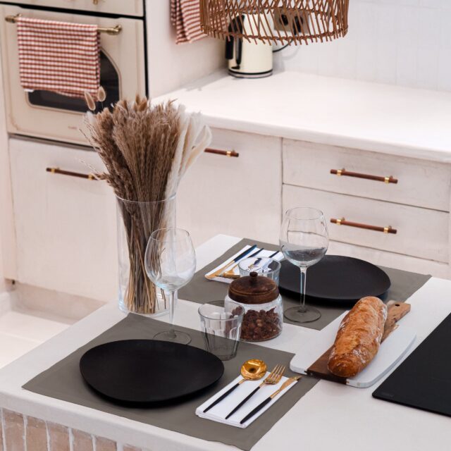 Dejorine - Sets de table Mensa Ecorce de noyer x2