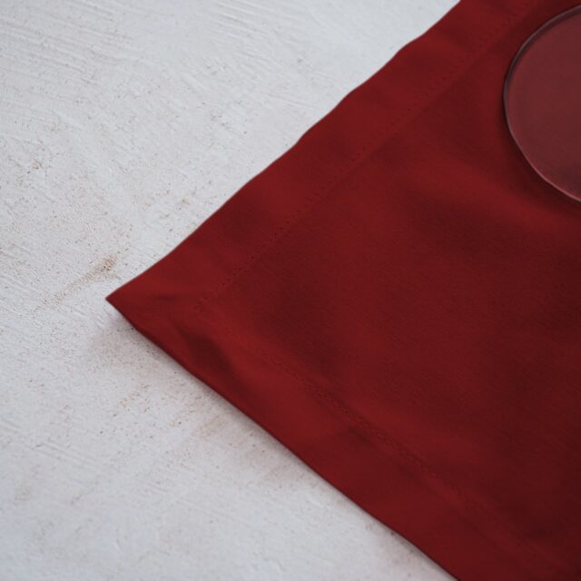 Dejorine - Sets de table Mensa Terre rouge x2