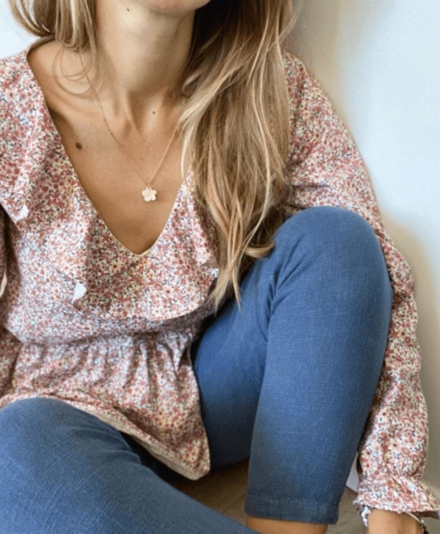 April et C - Pantalon Hellébore - bleu