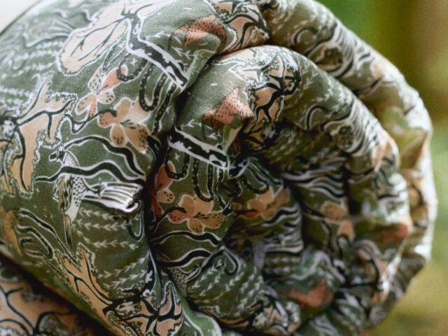 fit crop 100 Embrin - Courtepointe en Lin - Faune Sauvage