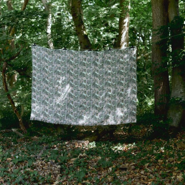 Embrin - Courtepointe en Lin - Faune Sauvage