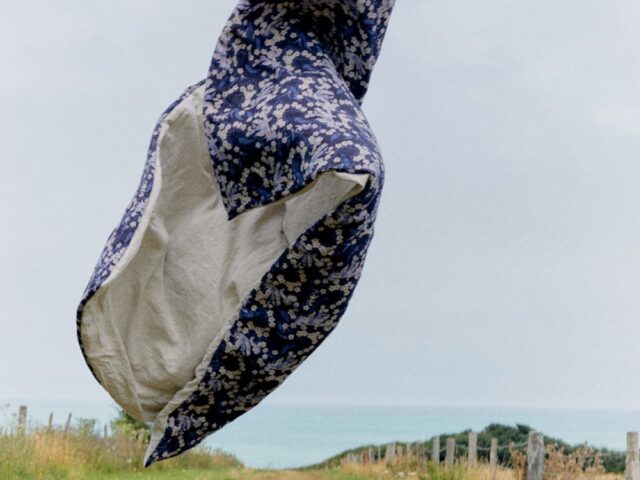 Embrin - Courtepointe en Lin - Jardin Zen