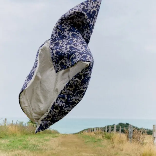 EMBRIN - Courtepointe en Lin – Jardin Zen